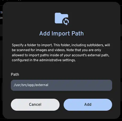Add Path field